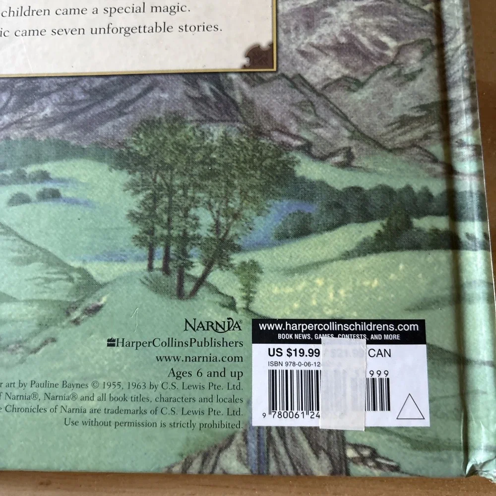 N/A narnia chronology